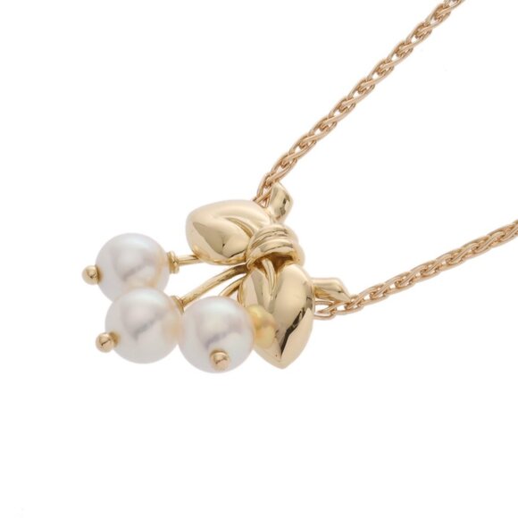 VAN CLEEF & ARPELS Ribbon motif 3P Pearl necklace main image 6